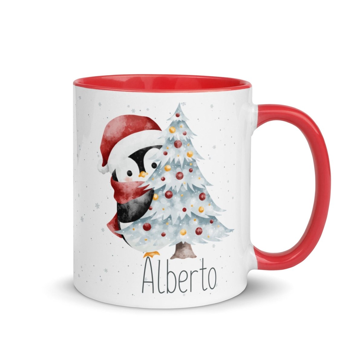 Taza Navidad Personalizada Arbol Pingu Nanetes - Nanetes